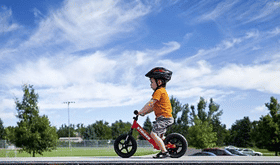 Bici niños casco