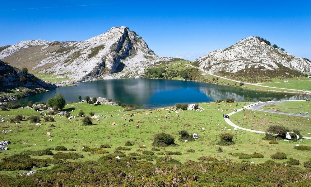 Picos de Europa con niños